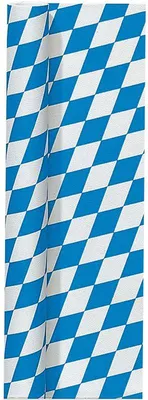 Produktbild von 25  Papier-Tischtuchrolle 1 x 8 m Bayernraute