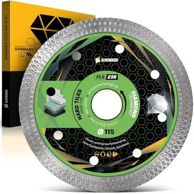 Zdjęcie produktu dla Tarcza diamentowa do cięcia 115 mm x 22 2 płytki gres kamień