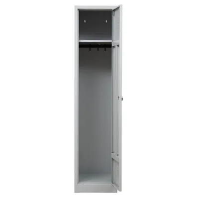 Produktbild von Gürkan Spind lichtgrau 104915, 1 Schließfach 40,0 x 50,0 x 180,0 cm