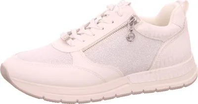 Produktbild von Tamaris Damen Sneaker mehrfarbig Reißverschluss 1-23732-41, Größe:37 EU, Farbe:Weiß