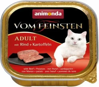 Obrázok produktu pre animonda Vom Feinsten, Dospelý, Hovädzie mäso, Zemiakov, 100 g
