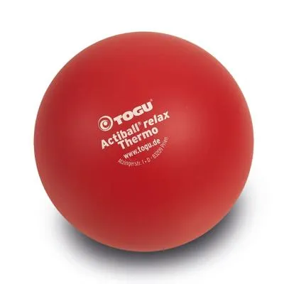 Produktbild von TOGU Actiball Relax Thermo L Massageball, rot