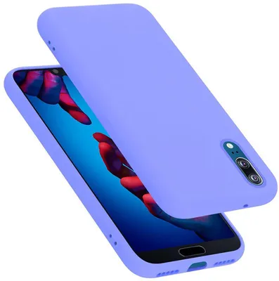 Produktbild von Cadorabo Schutzhülle für Huawei P20 Hülle in Lila Handyhülle Case Cover TPU Etui