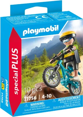 Produktbild von PLAYMOBIL special Plus Mountainbiker 71756