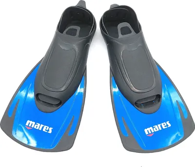 Produktbild von Mares Schnorchelflosse Erwachsene Unisex Blau Größe 38 39 Aquazone Hermes Tauchequipment