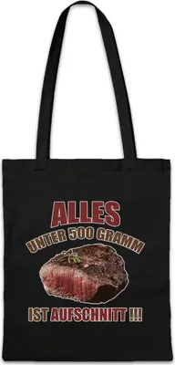 Produktbild von Urban Backwoods 500 g Beef, Stofftasche, Farbe: Schwarz