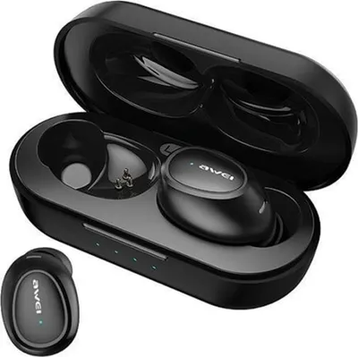 Obrázok produktu pre Awei Bluetooth headphones 5.0 T16 TWS + dock station black