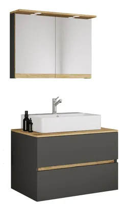 Immagine prodotto di Set di mobili da bagno con lavabo Cosila-A 80