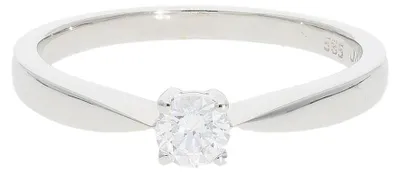 Produktbild von Ring Weißgold 585 Brillant JL10-07-1398 JuwelmaLux Größe 56