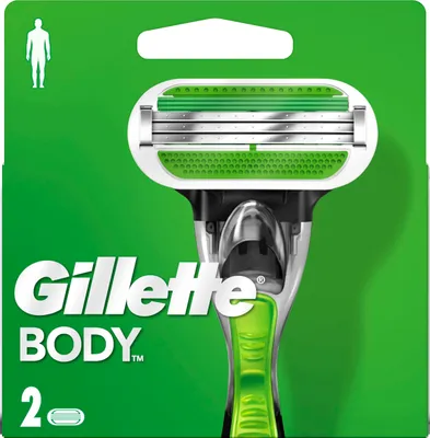 Produktbild von Gillette Body Rasierklingen-Ersatzpackung, 2er Set