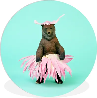 Produktbild von MuchoWow® - Wand Kreis - Das Schlafzimmer - Die Bilder - Wandmalerei - Kunst für das Haus - das Plastik