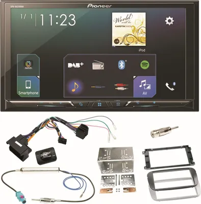 Produktbild von Pioneer SPH-DA230DAB Bluetooth USB Einbauset für Ford Focus Mondeo S-Max Galaxy