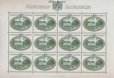 Produktbild von Briefmarken Liechtenstein 1977 Mi 680Klb-683Klb Kleinbogen (kompl.Ausg.) postfrisch Schlösser