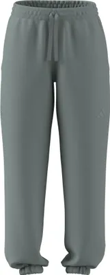 Productafbeelding van Adidas dames fleecebroek, los model, kleur: Wonder Sage, maat: M