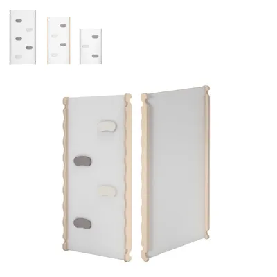 Immagine prodotto di Scivolo per interni MAMOI®, tavola per arrampicata, scivolo per bambini in legno per triangolo di arrampicata e arco di arrampicata, scivolo in legno per bambini