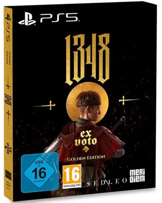 Produktbild von Meridiem Games 1348 Ex Voto - Golden Edition, PlayStation 5, M (Reif)