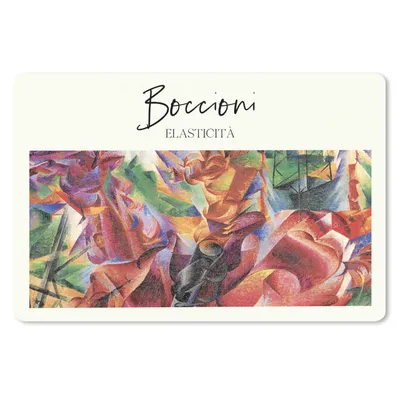 Produktbild von MuchoWow® Mauspad Mousepad Kunst - Futurismus - Boccioni - Elasticità 27x18 cm - Mousepads - Maus Mat - Pad - Mausunterlage - Büroartikel - Desk Matten