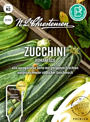 Artikelbild 1 von 'Zucchini Romanesco' aus der Kategorie Zucchinisamen