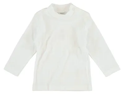 Productafbeelding van Ellepi kinderpolo met knoopsluiting, voor baby's, jongens en meisjes, gemaakt van 100% katoen, lange mouwen