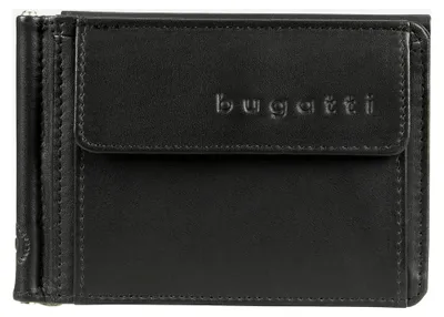 Produktbild von Herren Geldbörse aus Leder mit Clip – in eleganter Geschenkverpackung - Schwarz