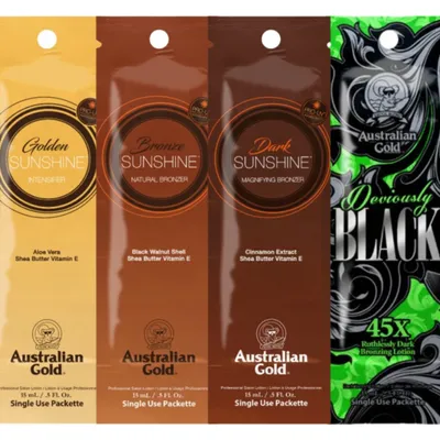 Produktbild von Australian Gold Sonnenschutzbeutel-Set x4
