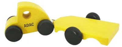 Produktbild von Holzauto ADAC Käfer mit Anhänger