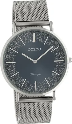 Produktbild von Oozoo Edelstahl Damen Uhr C20134 Analog Quarzuhr Armband silber Vintage Series D2UOC20134