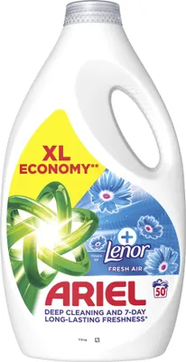 Produktbild von Ariel Waschmittel mit Lenor-Zusatz 2,25 l