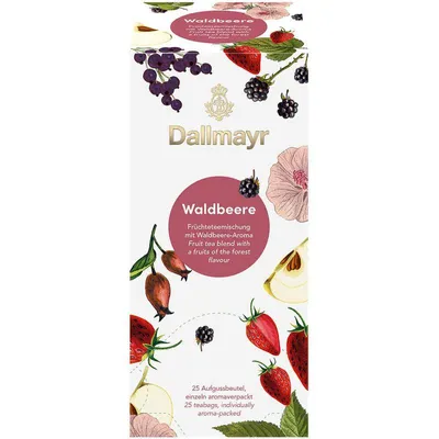 Image de Dallmayr 568025020 Thé aux baies des bois 25 portions