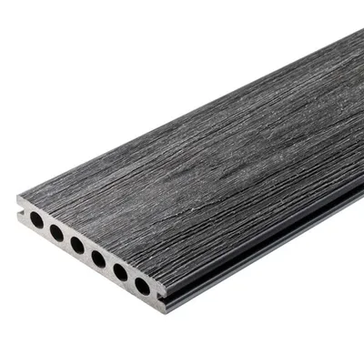Produktbild von WPC PREMIUM Terrassendiele Verbundwerkstoff | GRAY - ANTHRAZIT | Muster Holzprobe Musterstück | LIDERWOOD