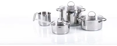 Produktbild von Moneta Allegro, Kochset, Edelstahl, Edelstahl, Edelstahl, Edelstahl, Edelstahl