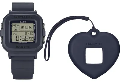 Image de Montre Casio Baby-G + Plus pour femme BGD-10KH-2CER Résine, bleu foncé