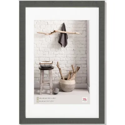 Produktbild von Walther Design HO090D, Einzelbilderrahmen, Holz, Grau, 42 x 59,4 cm, Rechteckig, Deutschland