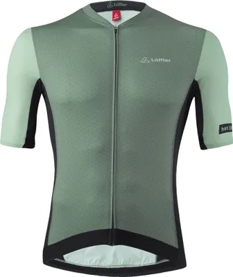 Produktbild von Löffler Kurzarm M Radtrikot FZ core Pine hotBOND® - Grün