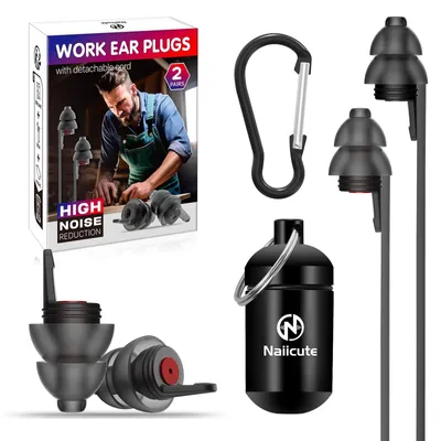 Obrázok produktu pre Štuple do uší na ochranu sluchu – opakovane použiteľné a pohodlné