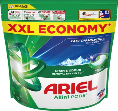 Zdjęcie produktu dla Ariel Allin1 PODS Kapsułki do prania, 44 prań