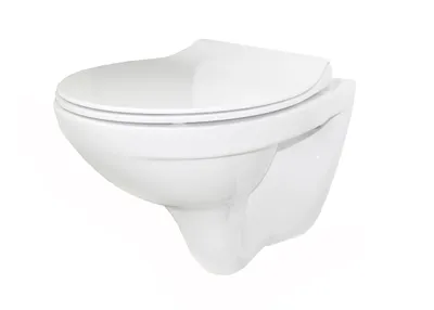 Produktbild von Wand Wc verkürzt 49cm SPÜLRANDLOS compact Beschichtung Sitz Soft-Close Deckel