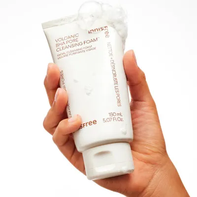 Image de INNISFREE Mousse nettoyante volcanique BHA pour pores 150 ml - Mousse nettoyante