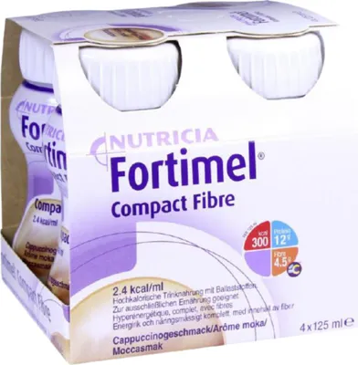 Obrázok produktu pre Fortimel Compact Fibre Cappuccino 8X4X125 ml