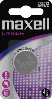 Image de Maxell Batterie Knopfzelle CR2012 3V  50mAh Lithium     1St.