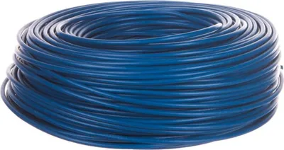 Produktbild von HELU KABEL H07V-K 1X6mm² DBU (dunkelblau) Einzelader PVC dunkelblau AD 5,3mm Nennspannung Uo/U 450V/750V - 1 Meter