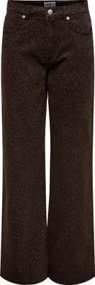 Image de Only Madison Taille Haute Wide Animal Hose Damen