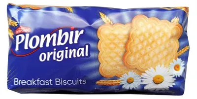 Produktbild von Plombir Original Kekse mit Vanillegeschmack 160g