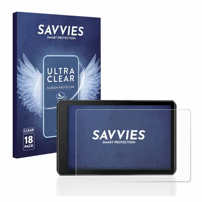 Produktbild von 18x Für Garmin zumo XT2 Schutzfolie Savvies Displayschutz Display Schutz Folie Klar Transparent