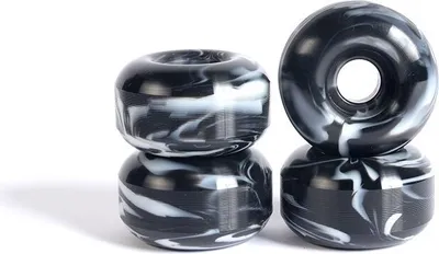 Produktbild von Yocaher Qball Skateboard-räder Schwarz 52 x 31 mm Schwarz 52 x 31 mm