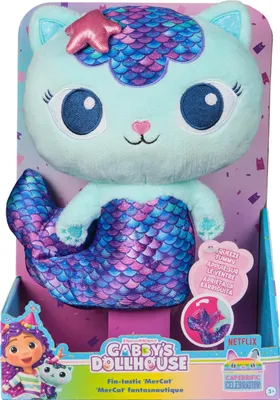 Zdjęcie produktu dla Gabby's Dollhouse Fin-Tastic MerCat, Kot zabawka, 3 lat(a)