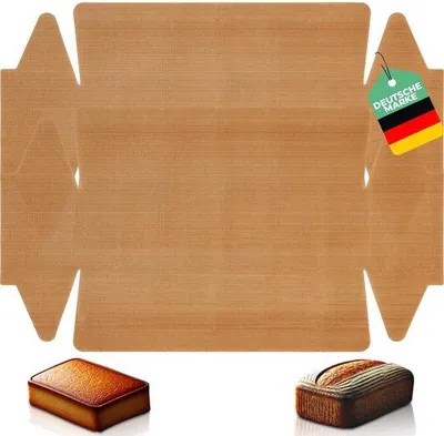 Zdjęcie produktu dla Folia do pieczenia odporna na wysokie temperatury, zestaw 2 sztuk, z powłoką nieprzywierającą, nadająca się do mycia w zmywarce