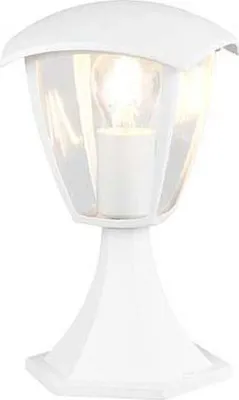 Image de Luminaire d'extérieur, aluminium, blanc, lanterne, IP44, H 30 cm