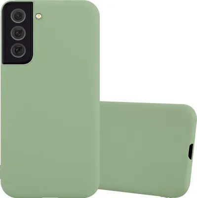 Immagine prodotto di Custodia Cadorabo per Samsung Galaxy S22 custodia protettiva in verde custodia per cellulare TPU custodia in silicone cover