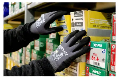 Produktbild von ATG Schutzhandschuhe Maxiflex Endurance Arbeitshandschuhe Gr. 8/5 Paar